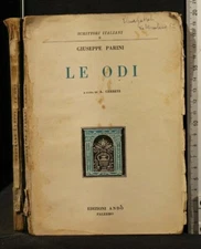 LE ODI. Giuseppe Parini. Andò.