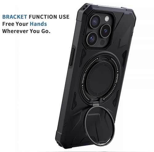Funda protectora resistente con soporte de vidrio templado para iPhone 13/Pro/Pro Max - Imagen 17 de 25
