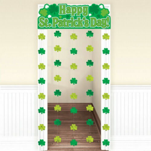 DECORACIONES DE DÍA ST. PATRICKS Globos Bandera Bandera Bunting Utilería Oropel Confeti☘��️ - Imagen 38 de 106