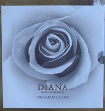 1999 UK Five Pound &pound;5 Crown coin Princess Diana Presentation Folder Royal Mint