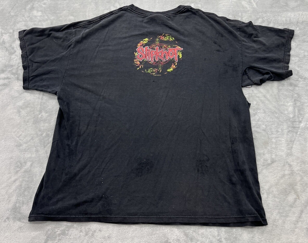 Vintage Slipknot Subliminal Verses Tour 2005 T-shirt XL Distressed
