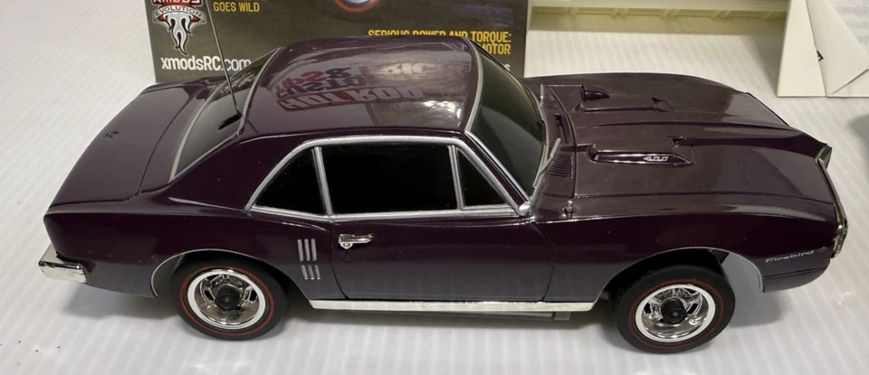 XMODS 1967 Pontiac FIREBIRD Excellent Used Condition With Case Rwd 2wd Purple - Image 3 of 4