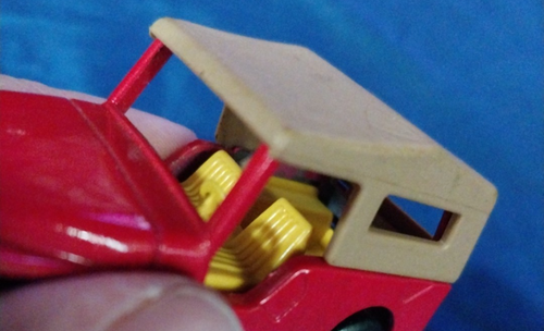 Vintage Lesney Matchbox Superfast 1977 No 53 Red Jeep CJ6 Made In England - Picture 7 of 8