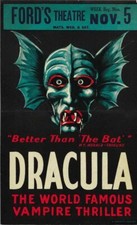 Dracula 11 x17 Unframed Card Movie Poster On Card Stock