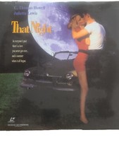 That Night Laserdisc, 1994 NEW SEALED MINT