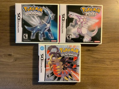 Pokemon Diamond Pearl Platinum Game Cases Nintendo Ds No Game Ebay