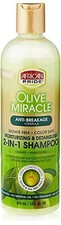 African Pride Olive Miracle 2-in-1 Shampoo and Conditioner, 12 Assorted Sizes