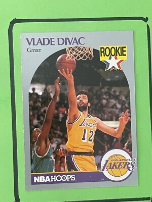 1990-91 NBA Hoops - Vlade Divac #154 (RC)