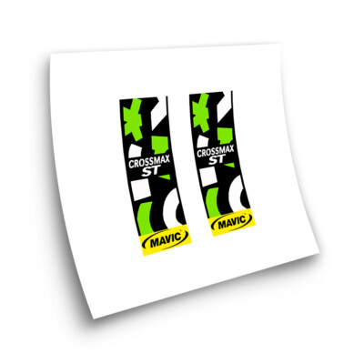 STAR SAM  Bike Hub Stickers Mavic CrossMax ST Mod3 Fahrrad Naben aufkleber