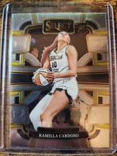 2024 Panini WNBA Select Kamilla Cardoso Rookie RC #33 Chicago Sky
