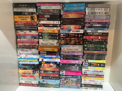 DVD TV Shows Pick & Choose - Huge Lot Selling for $5 Each. 250 TV Shows. Shelf 1