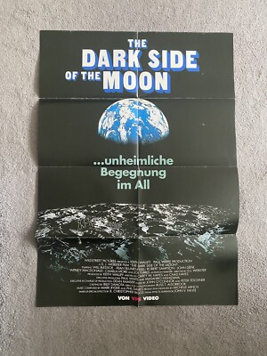 THE DARK SIDE OF THE MOON Vintage Filmplakat Poster VPS Video