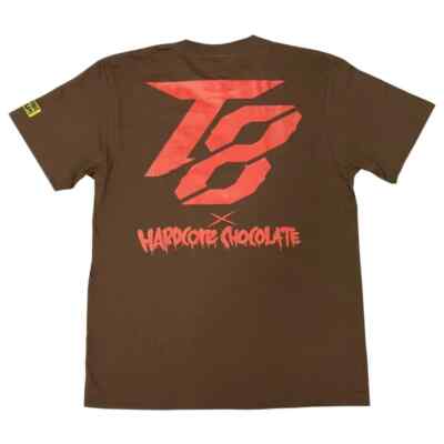 Tekken 8 Hardcore Chocolate KUMA T-shirt S-XXL Dark Brown Cotton