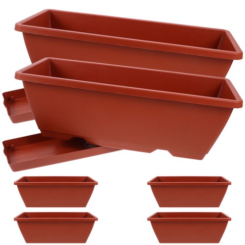 6 Pcs Planter Office for Indoor Plants Multi-purpose Flower Pots - 第 10/12 張圖片