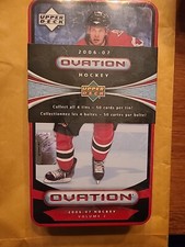 2006-07 UPPER DECK OVATION HOCKEY TIN FACTORY SEALED WITH 50 CARDS.VOLUME 2