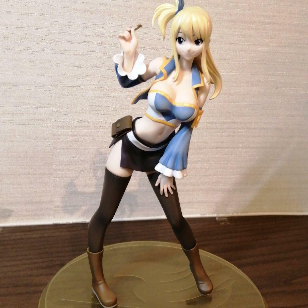 23cm Japanese Anime Fairy Tail Lucy Heartfilia Cast Off Pvc Action