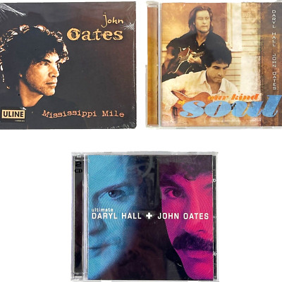 Daryl Hall John Oates 3 CD Bundle Ultimate Hits Rock Our Kind Soul Mississippi