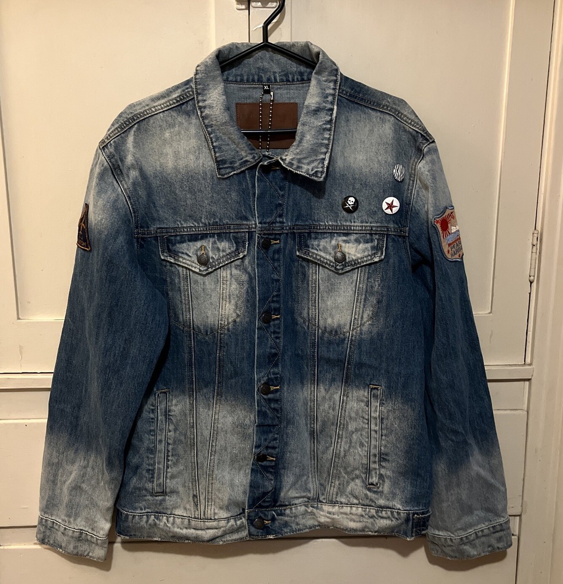 Pink Denim Floyd Jacket トランクショー Upcycled デニムジャケット 
