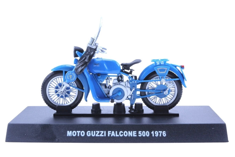 ミニカー MIGNON MODEL No.110 GUZZ 500 FALCONE G&P 1/24 Moto Guzzi Falcone 500 1967 Carabinieri + Plinth