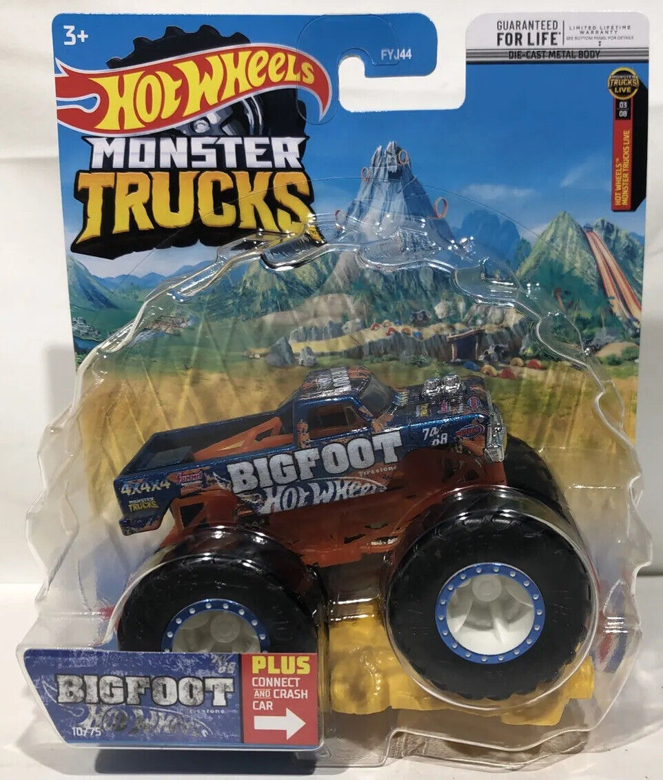 1:64 Scale Electric BIGFOOT Hot Wheels Die-Cast Toy – Bigfoot 4X4