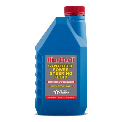 BLUE DEVIL BlueDevil 00218 SYNTHETIC POWER STEERING FLUID + STOP PLUG