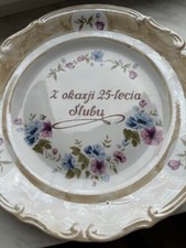 Assiette en porcelaine Memorial de la République populaire vintage ancienne o...