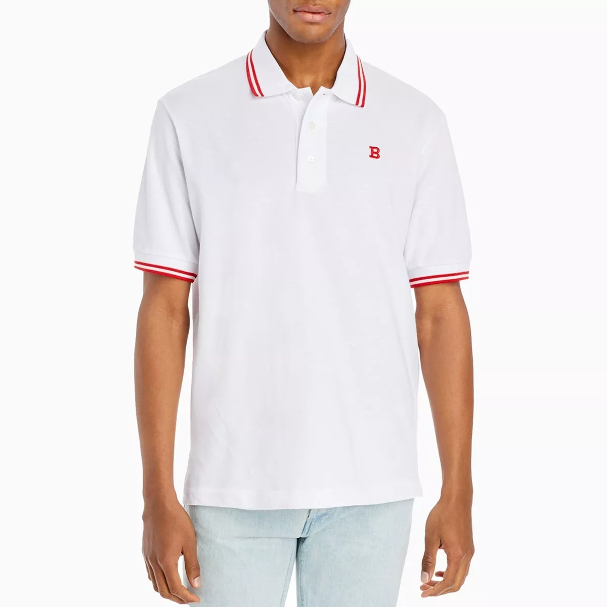 Bally Men's Embroidered Logo Polo Shirt