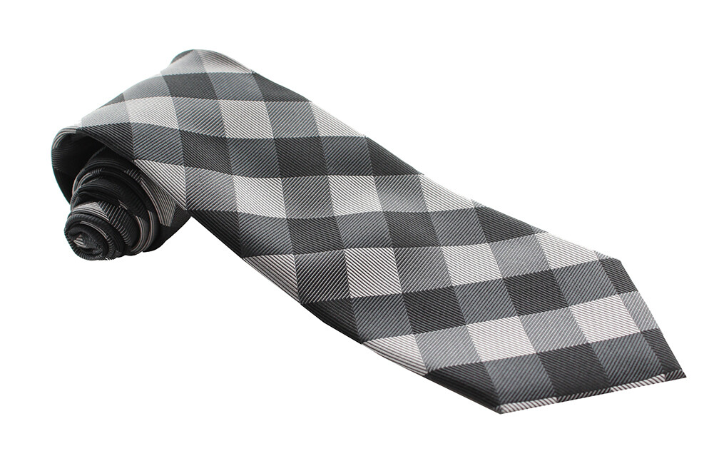 Countess Mara New Graphite Large Gingham Tie OS 595 2090₽