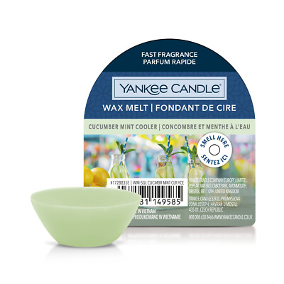 Yankee Candle Duftwachs Wax Melt 22g Cucumber Mint Cooler