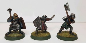 Lord Of The Rings 2nd Age Mordor Orc Warriors X 3 Well Painted Metal Models Lotr Ebay