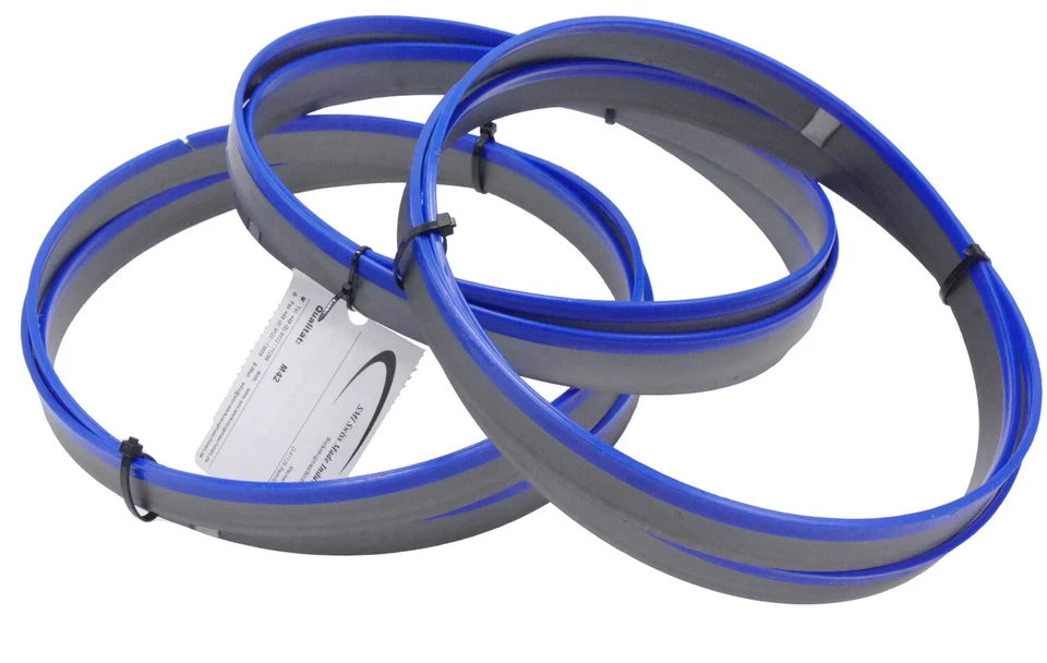 SMI SWISS MADE INDUSTRIES GMBH 3er SET Sägeband Bi-Metall M42 Abmessung 2480 x27x0,9 mm 10/14 ZpZ Bandsägeblatt