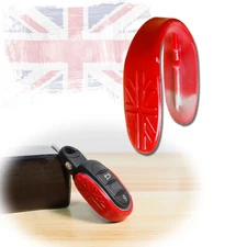For MINI Cooper F55 F56 F57 F60 Union Jack Key Fob Case Shell Sport Red Cover