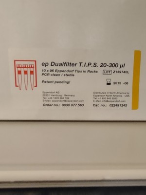 Eppendorf ep Dualfilter T.I.P.S. 20 - 300 uL