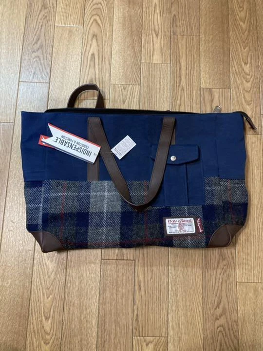 Mens harris tweed bag sales