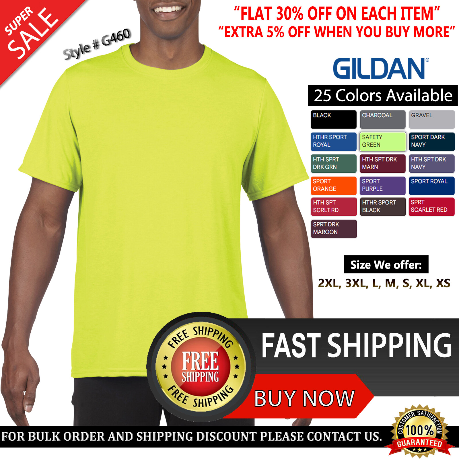Gildan Adult Heavy Blend 8 oz 50/50 Cotton Polyester Gildan Adult Heavy Blend 8 oz 50/50 Cotton Polyester