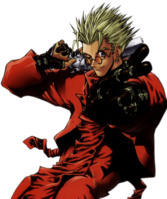 Vash the Stampede Trigun Weatherproof Anime Sticker 6