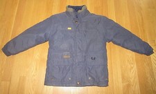 BOYS WEATHERPROOF GARMENT CO. BLUE INSULATED WINTER JACKET SIZE: LARGE/6, GUC