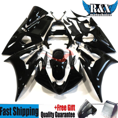 Fairing Kit For Yamaha YZF R6 2003-2004 R6S 2006-2009 Glossy Black ABS Bodywork