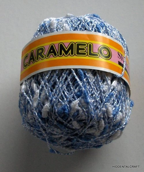 SELECT10N10 ~CARAMELO~ LOTE DE 15 BOLAS MEZCLA ALGODÓN-RAYÓN-ACRÍLICO BOUCLE GRUESO Foto 3 de 3