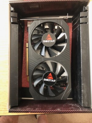 Biostar Rx560 Gaming Graphic Card Dual Cooling