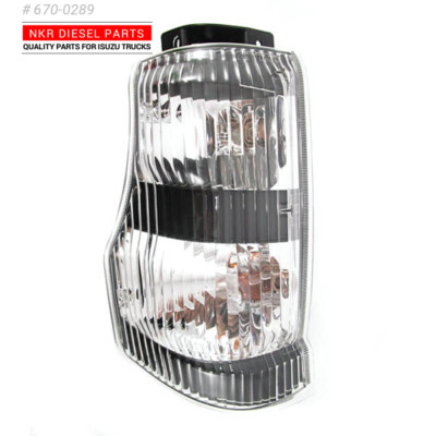 Headlight W/ Corner Lamp For ISUZU NPR NPR-HD NQR NRR 2008-2020 Driver - View #2