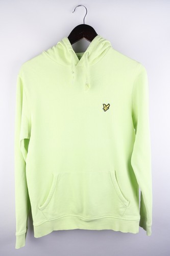 Lyle & Scott Men's Logo Pullover Hoodie - 100% Cotton, Green, Regular Fit - View #12