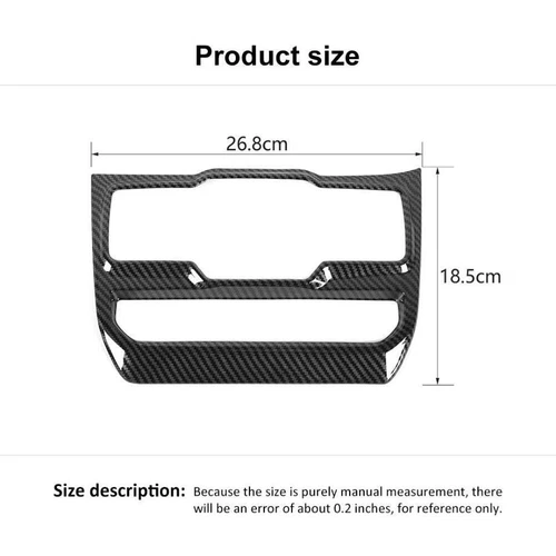 1P Window Control Cover Trim For Jeep Wrangler JL 18-23 Accessories Carbon Fiber - Picture 6 of 8