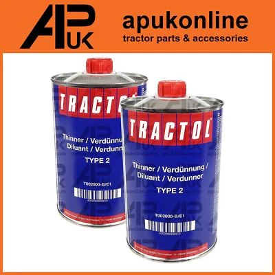 UN-BRANDED 2 Litre Tractol Tractor Xylene Paint Thinners Spraying Painting Priming Lacquer