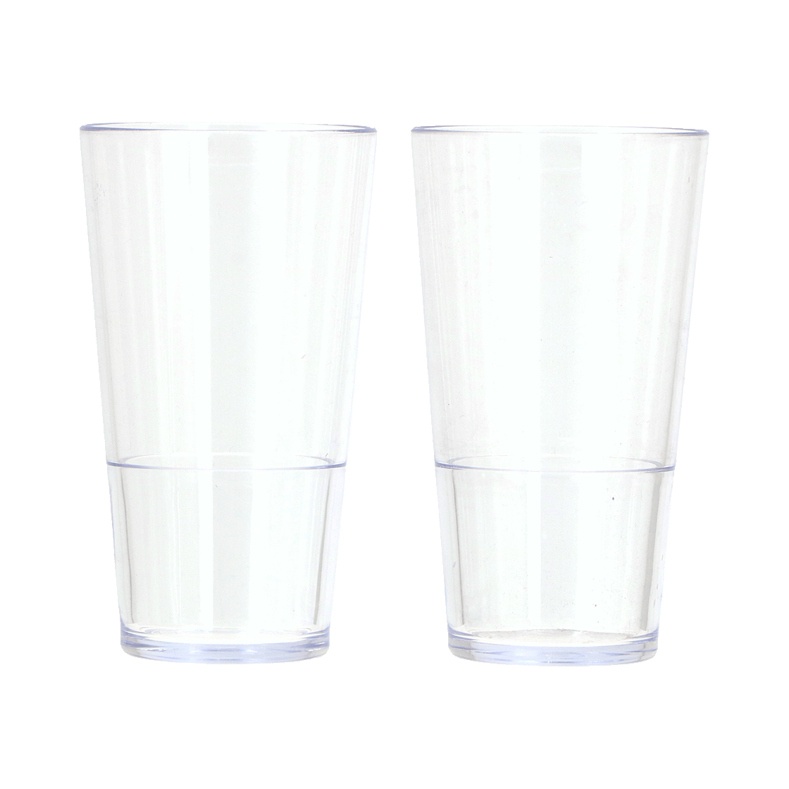 Travellife Lua Tritan Plastic Picnic Beer / Pop Glass - Pack of Two