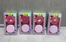 Lot of 4 Body  Earth Chill Pill Bath Bomb Sets Pink Rose  Blueberry Spa Gift