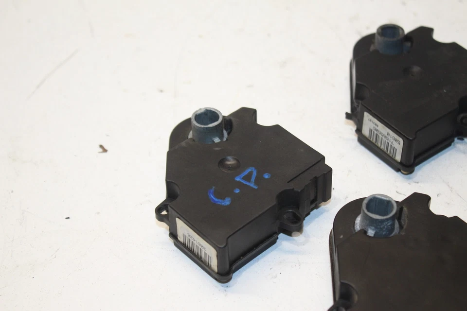 2003-2007 HUMMER H2 6.0 AC HVAC BLEND DOOR SRVO MOTOR SET OF 4 OEM - Image 3 of 4