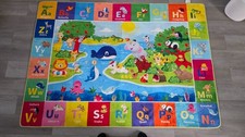 Baby Play Mat for Floor, Super Soft Preschool Rugs with Animals, Kids Rugs for