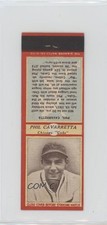 1937 Diamond Matchbooks Portraits U3-2 Phil Cavarretta (Red Borders) 0m8e