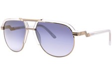 Cazal 9085 003 Sunglasses Crystal Gold/Grey Gradient Pilot 61mm